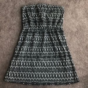 Tribal Strapless Dress